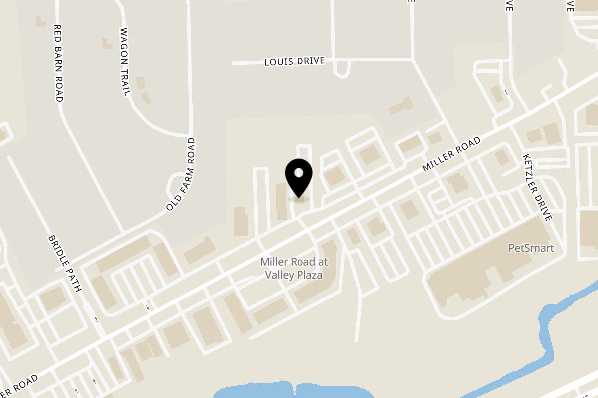 Map showing the location of Casa Real Flint on 4150 Miller Rd in Flint